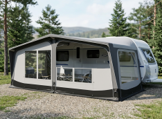 Inflatable Full Caravan Air Awnings Polycotton Caravan Air Awnings