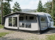 Inflatable Full Caravan Air Awnings Polycotton Caravan Air Awnings